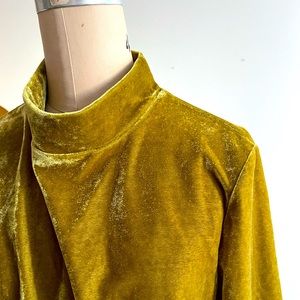 COPY - Velvet crop turtleneck